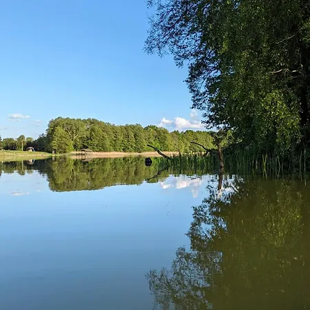 Rozany Ogrod - Dom Pod Lasem, Z Widokiem Na Jezioro I Kominkiem, Rowery, Lodka, Rowerek Wodny Przezmark
