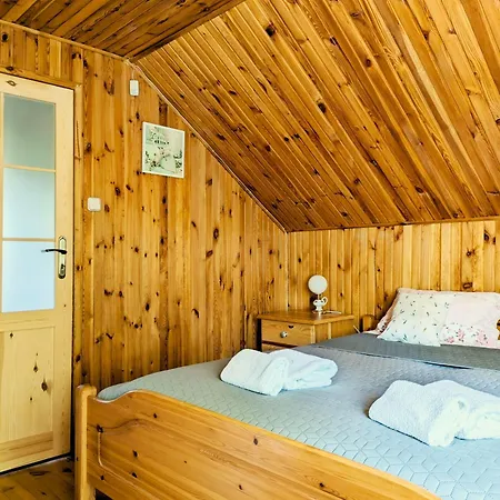 別荘 Rozany Ogrod - Dom Pod Lasem, Z Widokiem Na Jezioro I Kominkiem, Rowery, Lodka, Rowerek Wodny