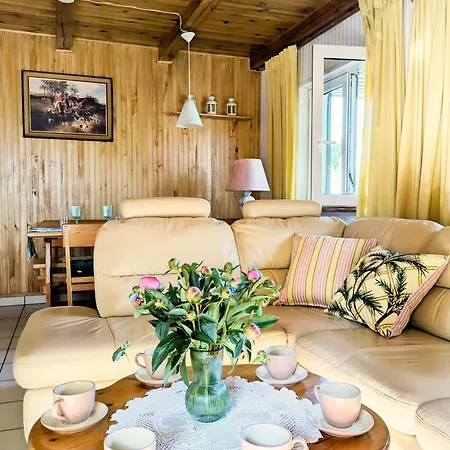 Rozany Ogrod - Dom Pod Lasem, Z Widokiem Na Jezioro I Kominkiem, Rowery, Lodka, Rowerek Wodny Tatil Evi