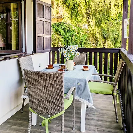 別荘 Rozany Ogrod - Dom Pod Lasem, Z Widokiem Na Jezioro I Kominkiem, Rowery, Lodka, Rowerek Wodny