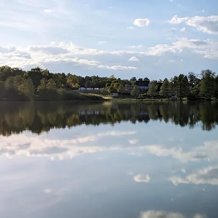 Rozany Ogrod - Dom Pod Lasem, Z Widokiem Na Jezioro I Kominkiem, Rowery, Lodka, Rowerek Wodny *