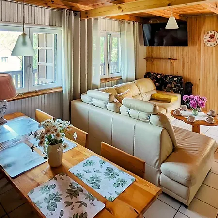 Rozany Ogrod - Dom Pod Lasem, Z Widokiem Na Jezioro I Kominkiem, Rowery, Lodka, Rowerek Wodny Tatil Evi *