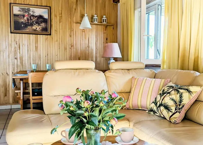 Rozany Ogrod - Dom Pod Lasem, Z Widokiem Na Jezioro I Kominkiem, Rowery, Lodka, Rowerek Wodny Prázdninový dům