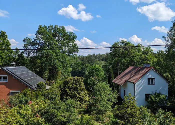 Rozany Ogrod - Dom Pod Lasem, Z Widokiem Na Jezioro I Kominkiem, Rowery, Lodka, Rowerek Wodny