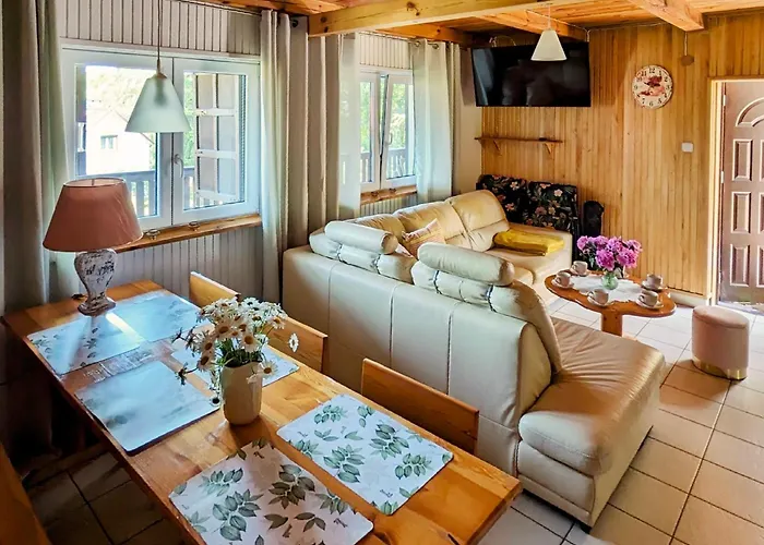 Rozany Ogrod - Dom Pod Lasem, Z Widokiem Na Jezioro I Kominkiem, Rowery, Lodka, Rowerek Wodny Prázdninový dům *